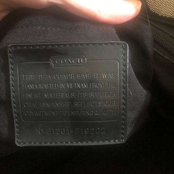 Coach Signature Multifunction Diaper Travel bag - Picture 3 of 14